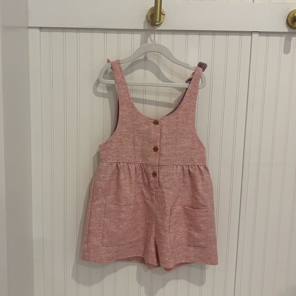 Vignette Light Pink Girls Romper – Size 5Y